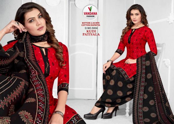 Vandana Kudi Patiyala Vol-5 Cotton Designer Exclusive Dress Material